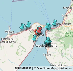 Mappa Località Camaro Inferiore, 98149 Messina ME, Italia (9.988)