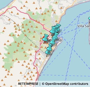 Mappa Via Domenico Quattrocchi, 98149 Messina ME, Italia (3.28727)