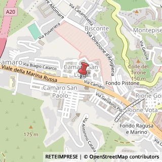 Mappa Via Camaro, 100, 98149 Messina, Messina (Sicilia)