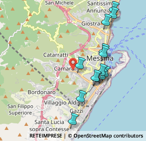 Mappa Via Domenico Quattrocchi, 98149 Messina ME, Italia (2.18462)