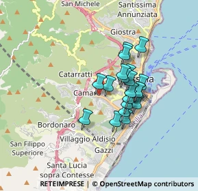 Mappa Via Domenico Quattrocchi, 98149 Messina ME, Italia (1.4045)