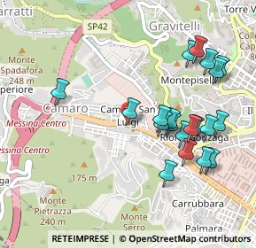 Mappa Via Domenico Quattrocchi, 98149 Messina ME, Italia (0.57)