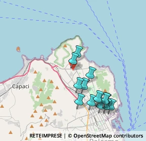 Mappa Via Menandro, 90146 Palermo PA, Italia (4.295)