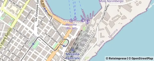 Mappa Messina