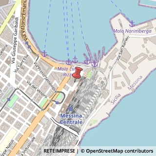 Mappa Via Reggio Calabria, 48, 98124 Messina, Messina (Sicilia)