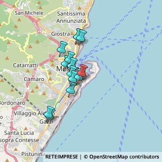 Mappa Via Calabria, 98122 Messina ME, Italia (1.5)