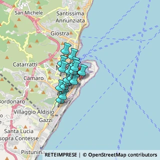 Mappa Via Calabria, 98122 Messina ME, Italia (1.07941)