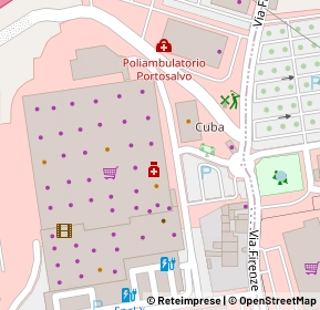 Mappa Via firenze centro commerciale corolla, 98057 San Filippo Del Mela ME, Italia (0.06522)