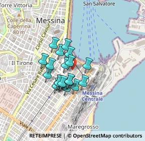 Mappa Via Terranova, 98122 Messina ME, Italia (0.321)