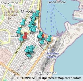 Mappa Via Terranova, 98122 Messina ME, Italia (0.427)