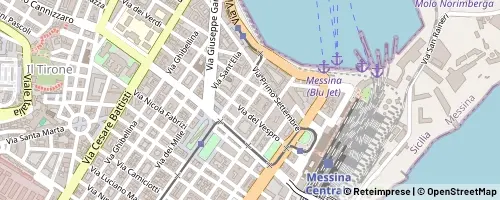 Mappa Messina