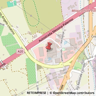 Mappa Parco Commerciale Corolla, Via Firenze, 98057 Milazzo ME, Italia, 98057 Milazzo, Messina (Sicilia)