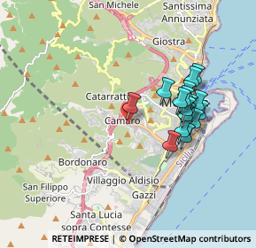 Mappa Via Pilli Gerobino, 98149 Messina ME, Italia (1.82938)