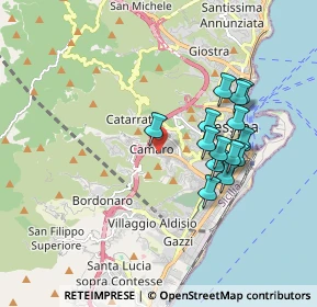 Mappa Via Pilli Gerobino, 98149 Messina ME, Italia (1.79429)