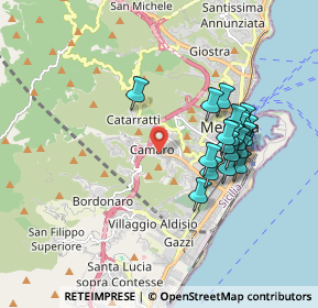 Mappa Via Pilli Gerobino, 98149 Messina ME, Italia (1.885)