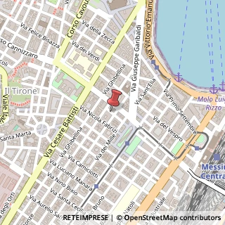 Mappa Via Dogali, 39, 98123 Messina ME, Italia, 98122 Messina, Messina (Sicilia)