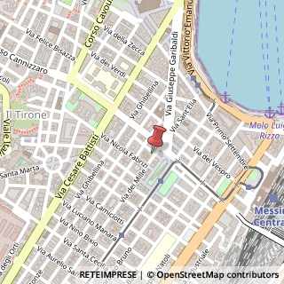 Mappa Via dei Mille, 68, 98123 Messina, Messina (Sicilia)