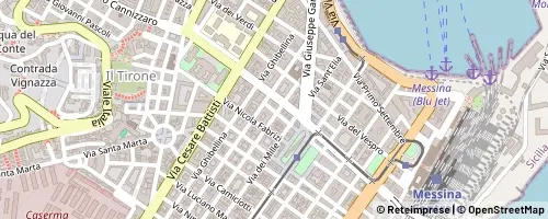 Mappa Messina