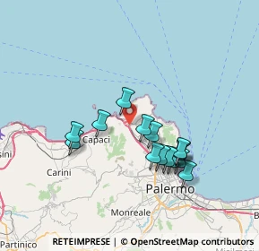 Mappa 90147 Palermo PA, Italia (7.096)