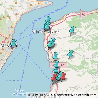 Mappa Via Risorgimento Prolungamento, 89135 Reggio di Calabria RC, Italia (4.4625)