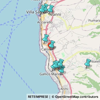 Mappa Via Risorgimento Prolungamento, 89135 Reggio di Calabria RC, Italia (2.37)