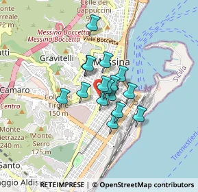 Mappa Via Antonino Martino, 98123 Messina ME, Italia (0.56375)
