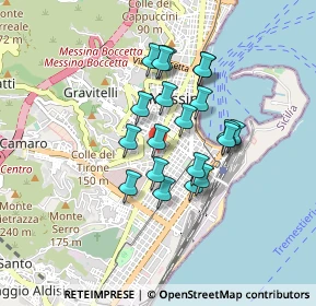 Mappa Via Antonino Martino, 98123 Messina ME, Italia (0.746)