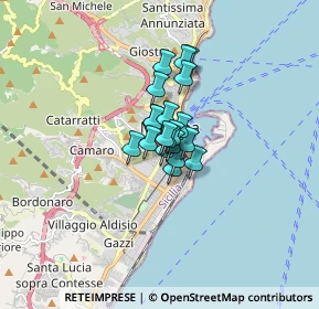 Mappa Via Francesco Faranda, 98123 Messina ME, Italia (0.8425)