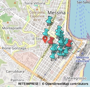 Mappa Via Antonino Martino, 98123 Messina ME, Italia (0.396)
