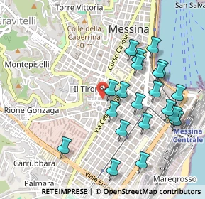 Mappa Via Giacomo Macrì, 98123 Messina ME, Italia (0.5625)