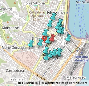 Mappa Via Francesco Faranda, 98123 Messina ME, Italia (0.378)