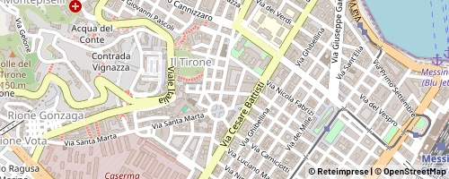 Mappa Messina
