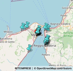 Mappa Via Antonino Martino, 98123 Messina ME, Italia (7.7425)