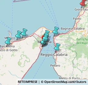 Mappa Via Antonino Martino, 98123 Messina ME, Italia (12.1125)