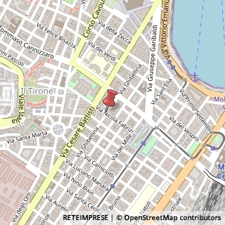 Mappa Via Nicola Fabrizi,  105, 98123 Messina, Messina (Sicilia)