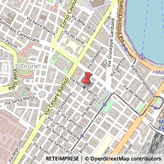 Mappa Via Nicola Fabrizi, 95, 98123 Messina, Messina (Sicilia)