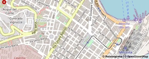 Mappa Messina