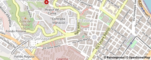 Mappa Messina