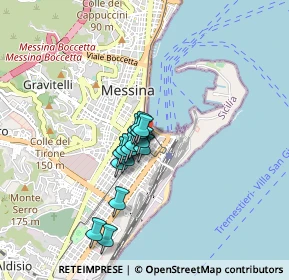 Mappa Viale San Martino, 98122 Messina ME, Italia (0.63267)