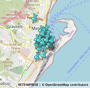 Mappa Viale San Martino, 98122 Messina ME, Italia (0.4375)