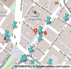 Mappa Viale San Martino, 98122 Messina ME, Italia (0.105)