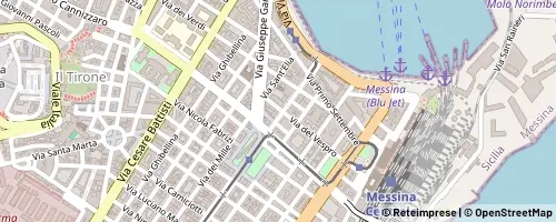 Mappa Messina