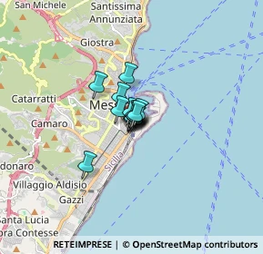 Mappa Via Campo delle Vettovaglie, 98122 Messina ME, Italia (0.55643)