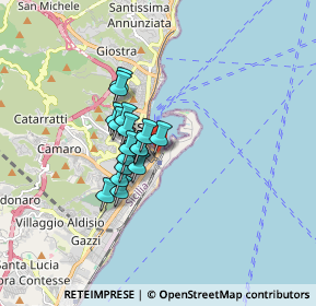 Mappa Via Campo delle Vettovaglie, 98122 Messina ME, Italia (1.22529)