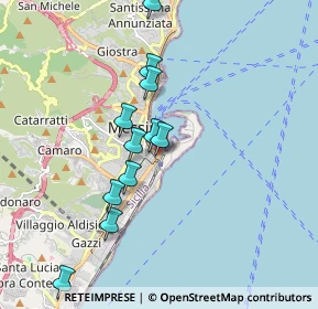 Mappa Via Alessio Valore, 98122 Messina ME, Italia (1.86909)