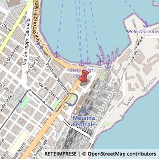 Mappa Via capra tommaso 301/b, 98122 Messina, Messina (Sicilia)