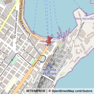 Mappa Via Giuseppe la Farina, 17, 98122 Messina, Messina (Sicilia)