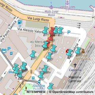 Mappa Via Campo delle Vettovaglie, 98122 Messina ME, Italia (0.05714)