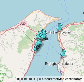 Mappa Via Magazzini Generali, 98122 Messina ME, Italia (3.7075)