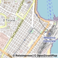 Hartă Messina